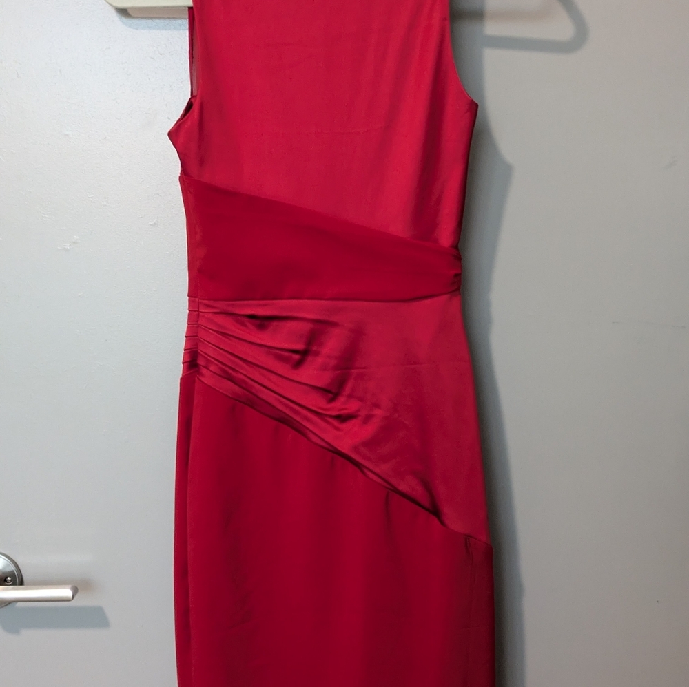 Reiss Hermione Red Dress XS 0 - Picture 4 of 9